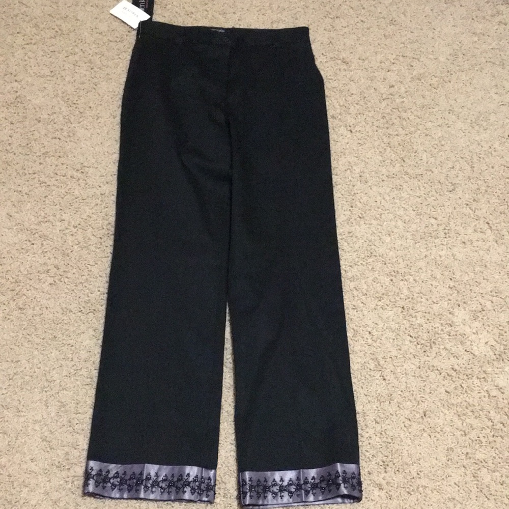 Karen Kane decorative crop pants